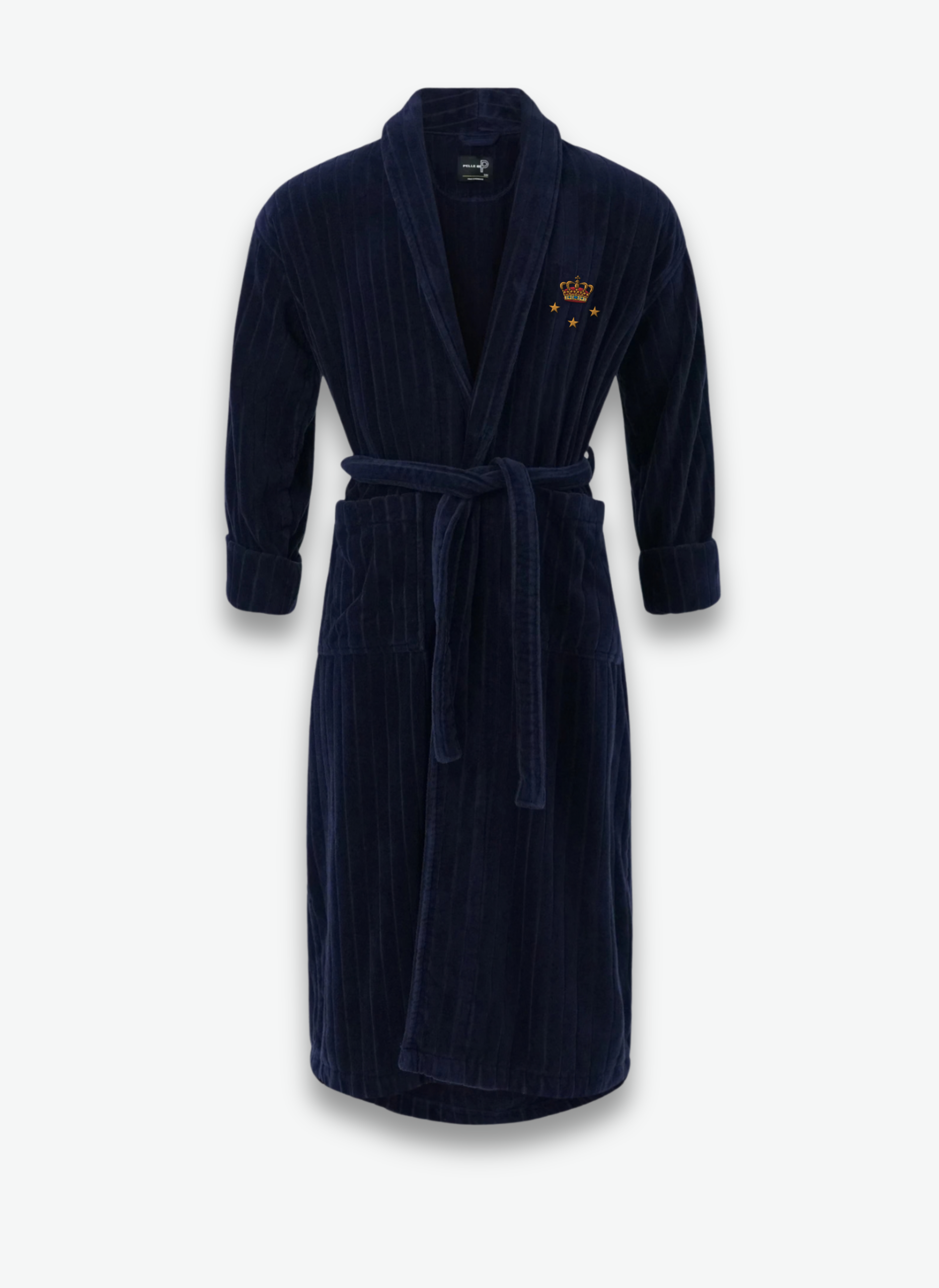 KDY badekaabe navy front scaled » Kongelig Dansk Yachtklub KDY-badekaabe-navy-front